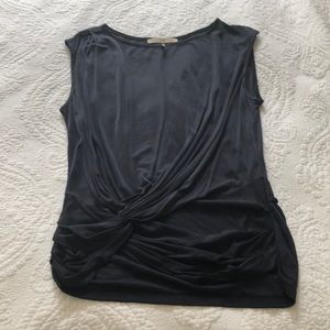 Halston Heritage Dark Blue Blouse